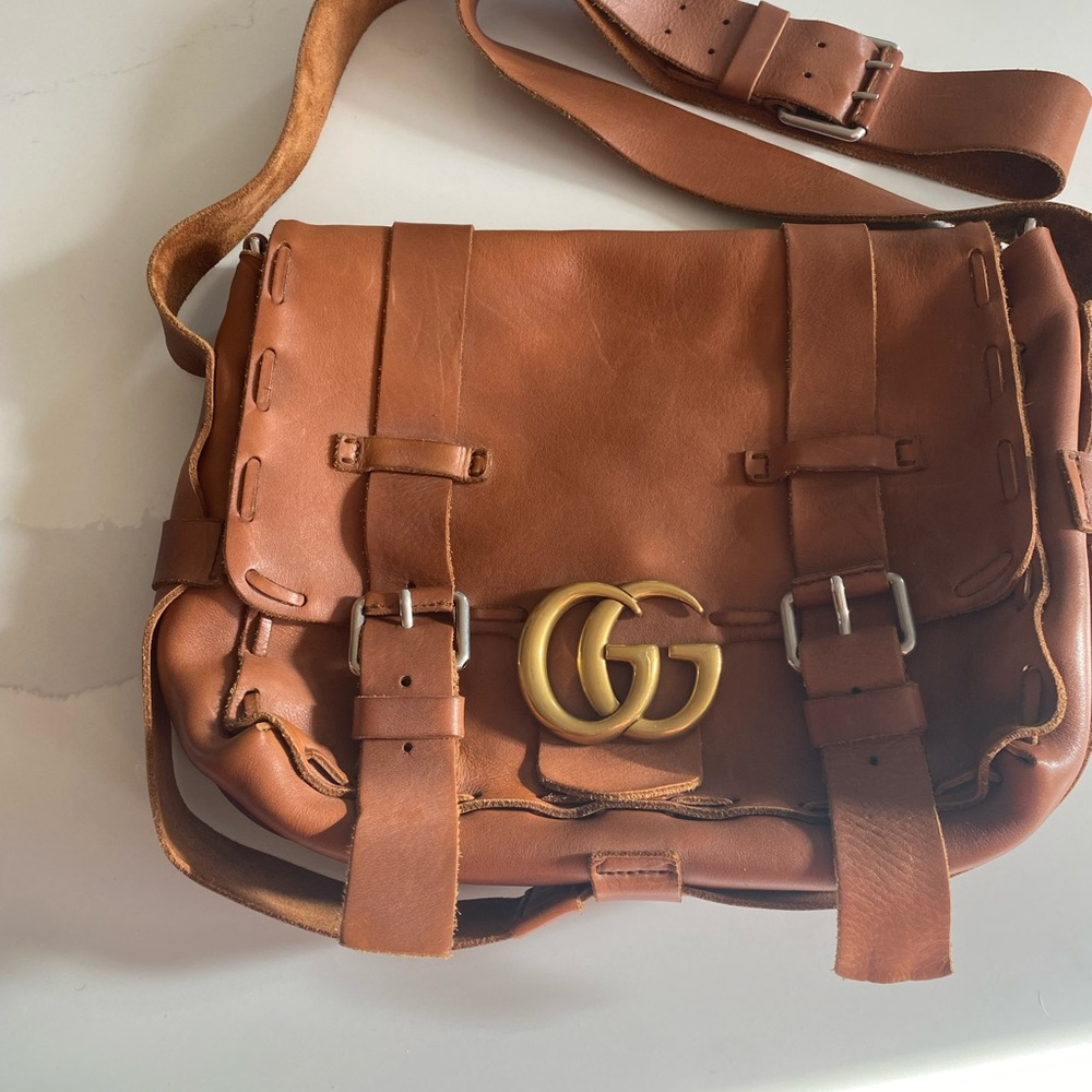 Rare Gucci GG Marmont Messenger Bag